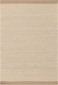 Beżowy/kremowy wełniany dywan tkany ręcznie 200x290 cm Lima Sand – Asiatic Carpets