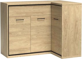 Komoda SYNDRA 127,5 cm do Salonu Sypialni Dąb