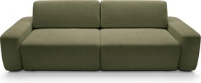 Masseno Sofa VEO z funkcją spania i pojemnikiem na pościel - Zielony - RAVEN 78