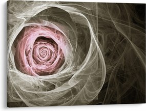 Obraz - Abstrakcyjny róż jasnoróżowy (70x50 cm)