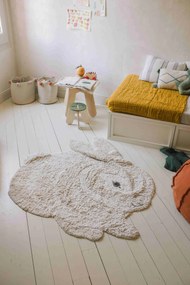 Dywan dziecięcy BUNNY 130x135cm beżowy LORENA CANALS