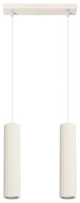 Kremowa lampa wisząca Gleam – Nice Lamps