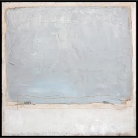 Ręcznie malowany obraz 100x100 cm Blue Inside – Malerifabrikken