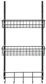 Półka na drzwi Wenko Rack Black