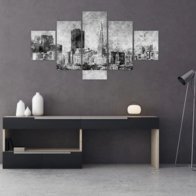 Obraz - Miasto sztuki kawowej (125x70 cm)