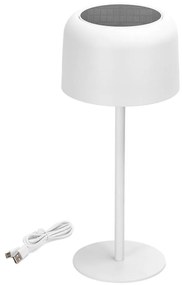 Aigostar - LED solarny 3W/5V lampa ładowalna 2200mAh IP54 biała, ściemnialna