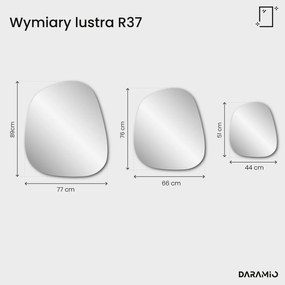 Lustro brązowe Pure R37