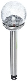 Lampa solarna, kula, lampa ogrodowa LED, Ø6 cm