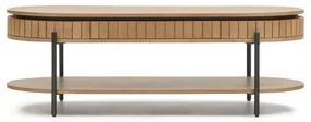 Stolik z drewna mango 130x65 cm Licia − Kave Home