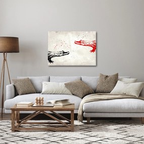 Obraz - Krokodyle (70x50 cm)