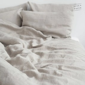 Lniana pościel dwuosobowa w naturalnym kolorze 200x200 cm Natural – Linen Tales