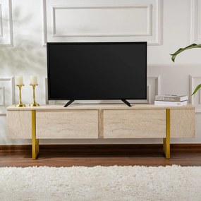 Stolik TV Serenity trawertyn