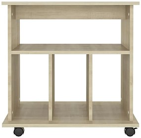 Kontener biurkowy w kolorze dębu T6-N35