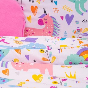 4Home Bawełniana pościel dziecięca Unicorns, 160 x200 cm, 70 x 80 cm, 160 x 200 cm, 70 x 80 cm