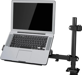 Uchwyt na monitor i laptop 2 w 1 czarny: MARK