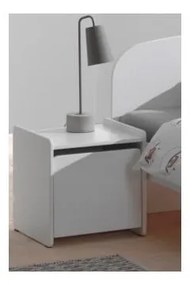 Biała dziecięca szafka nocna Vipack Kiddy