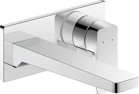 Jednouchwytowa bateria umywalkowa ścienna Duravit Manhattan