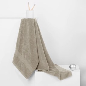 Beżowe bawełniane ręczniki zestaw 10 szt. frotte Marina – DecoKing