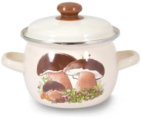 Garnek z pokrywką TORO 5 l grzyby