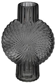 Wazon z barwionego szkła COQUILLAGE, 25 cm