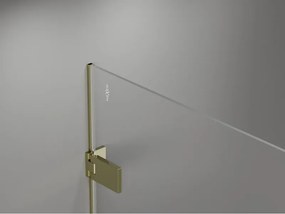 Mexen Lunar-F Duo kabina prysznicowa składana 75 x 75 cm, transparent, złota - 836-075L-075P-50-00