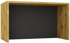 Wyspa kuchenna dąb artisan + grafit - Cristal 5X