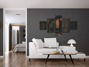 Obraz - Ulica w Londynie (125x70 cm)