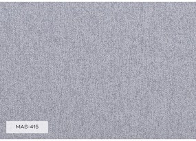 Jasnoszary rozkładany narożnik Miuform Scandic Lagom L, prawostronny