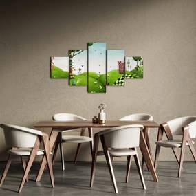 Obraz wspaniałego krajobrazu (125x70 cm)