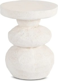 Stolik Kawowy LOVI 41 cm Krem/Beż Japandi