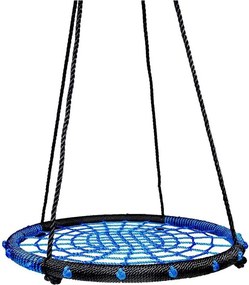 Huśtawka śr. 80 cm czarna/niebieska