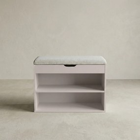 Szafka na buty z siedziskiem LEVA, 60 x 30 x 47 cm