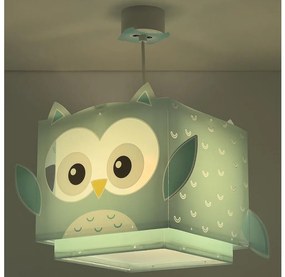 Dalber 64392 - Żyrandol dziecięcy LITTLE OWL 1xE27/60W/230V