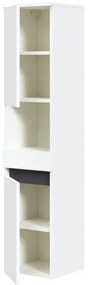 Szafka łazienkowa FIGARO 2D 30cm biała HALMAR