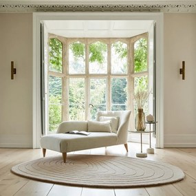 Kremowy wełniany dywan 200x290 cm Puddle Wool – Flair Rugs