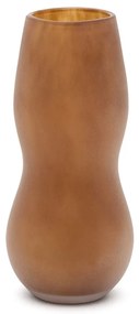 Brązowy szklany wazon (wysokość 32 cm) Crila – Kave Home