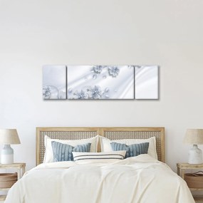 Obraz - kwiatowy wzór (170x50 cm)