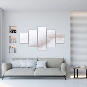 Obraz - Białe pióro (125x70 cm)