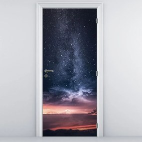 Fototapeta na drzwi - Gwiaździste niebo (95x205cm)