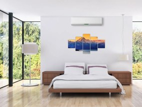 Obraz - Jezioro Pukaki (125x70 cm)