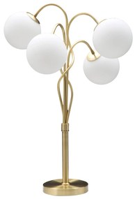 Lampa biurkowa z 4 kulami GLAMY, wys. 74 cm