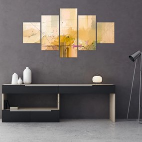 Obraz - Abstrakcja, obraz olejny (125x70 cm)