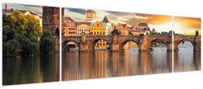 Obraz - Praga (170x50 cm)