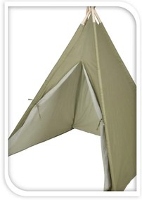 Namiot tipy Militarna zieleń, 103 x 103 x 160 cm