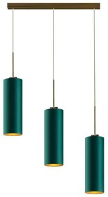Lampa wisząca LED nad stół na złotym stelażu - EX394-Riwas - 5 kolorów