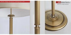 Lampa podłogowa z abażurem L-P1