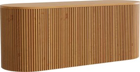 Szafka łazienkowa wisząca  z drewna tekowego z kwadratową umywalką - 90 cm - TOWARI
