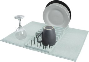 Jasnoniebieska plastikowa podkładka do naczyń 50x38 cm – Homéa