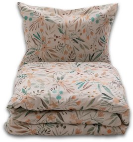 Pościel z mieszanki bawełny i lnu Louka, 160 x 200 cm, 2 szt. 70 x 80 cm