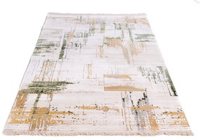 Dywan akrylowy Experience Marmur kremowo-zielony 160 cm x 230 cm